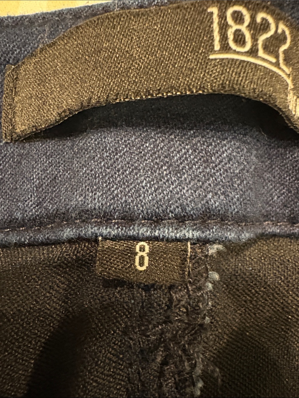 1822 Denim Women’s Dark Blue Jeggings - Picture 4 of 6